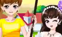 Игра Romantic Spring Couple онлајн