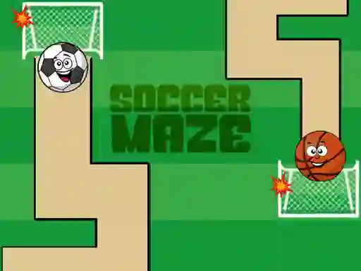 Игра Soccer Maze онлајн