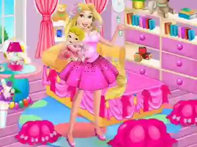 Игра Sweet Baby Bedroom онлајн
