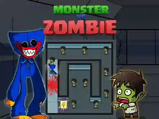 Игра Monster vs Zombie онлајн
