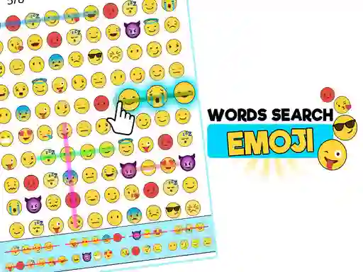Игра Word Search Emoji Edition онлајн