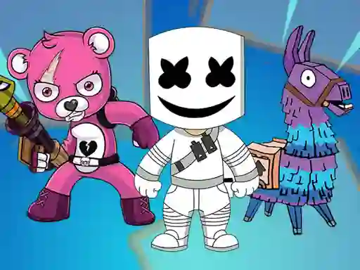 Игра Battle Royale Coloring Book онлајн