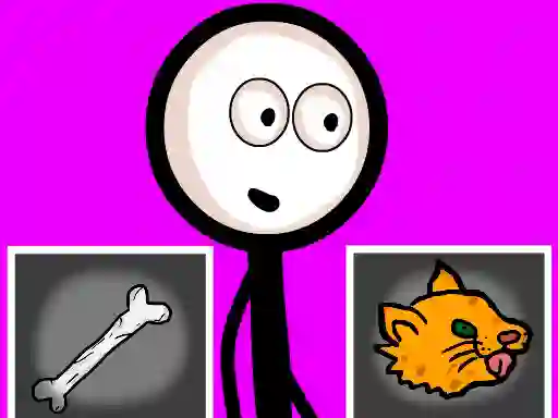 Игра Stickman Choosing actions онлајн