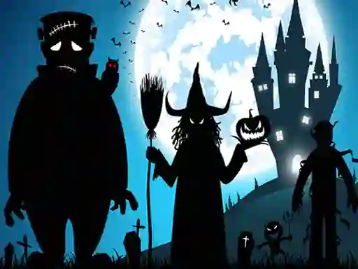 Игра Crazy Halloween Memory онлајн