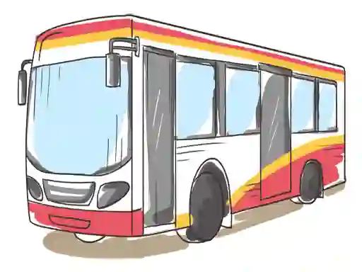 Игра Cartoon Bus Slide онлајн