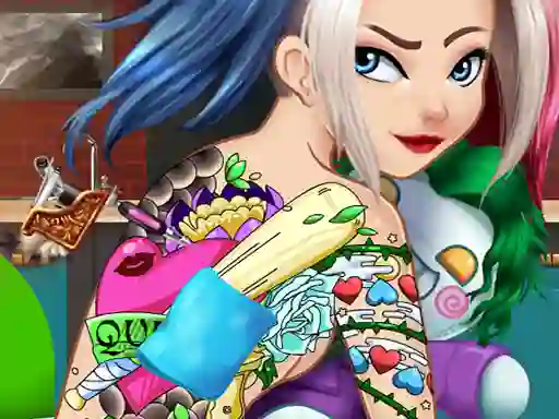 Игра Carley Queen Fun Tattoo онлајн