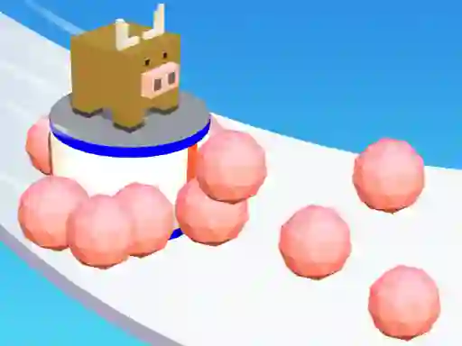 Игра Sticky Ball Rush онлајн