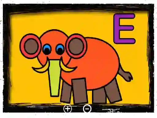 Игра Easy Kids Coloring Letters онлајн