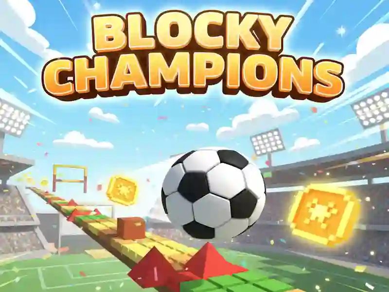 Игра Blocky champions онлајн