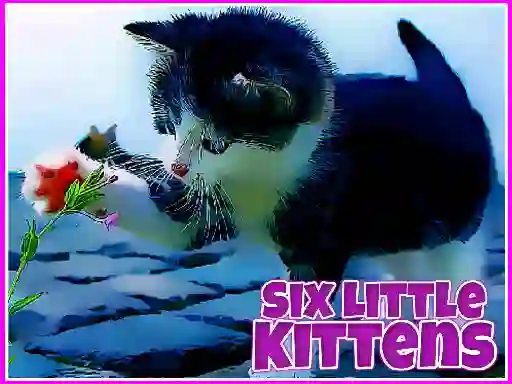 Игра Six Little Kittens онлајн