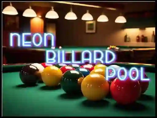 Игра Neon Billard Pool онлајн