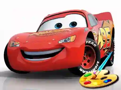 Игра Disney Cars Coloring Book онлајн