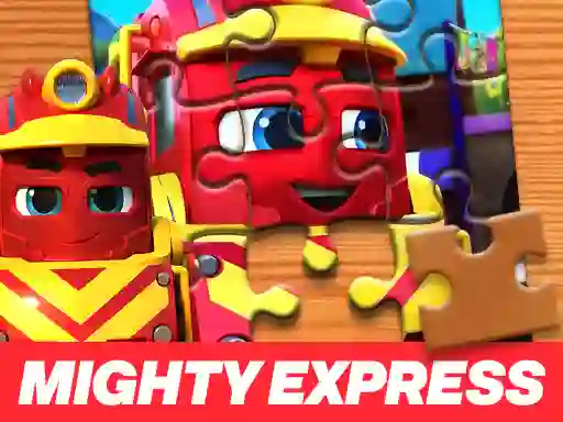 Игра Mighty Express Jigsaw Puzzle онлајн
