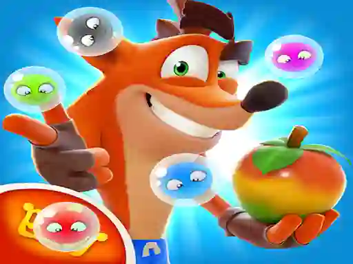 Игра Crash Bandicoot Bubbles онлајн