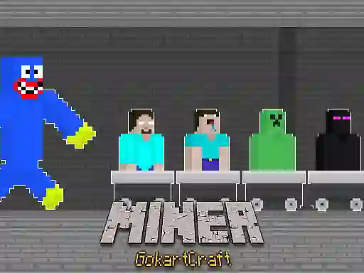 Игра Miner GokartCraft онлајн