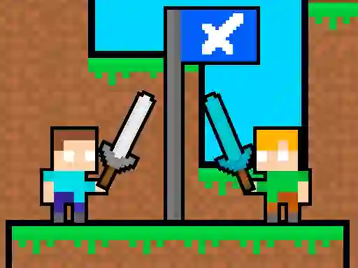 Игра Friends Battle Swords Drawn онлајн