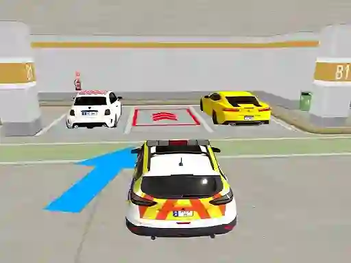 Игра Real Car Parking Basement Driving School Simulator онлајн