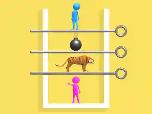 Игра Love Pins Pull Pins and Brain Wash онлајн