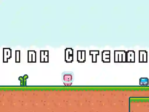 Игра Pink Cuteman онлајн