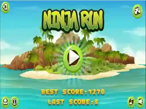 Игра Ninja Run онлајн