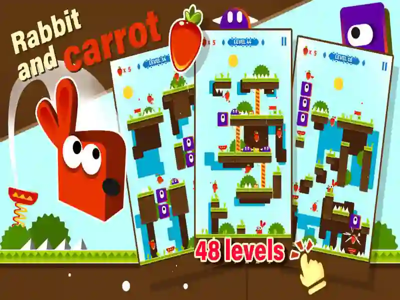 Игра Rabbit & Carrot онлајн