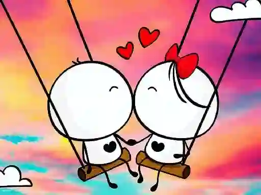 Игра Spot The Differences Happy Valentines Day онлајн