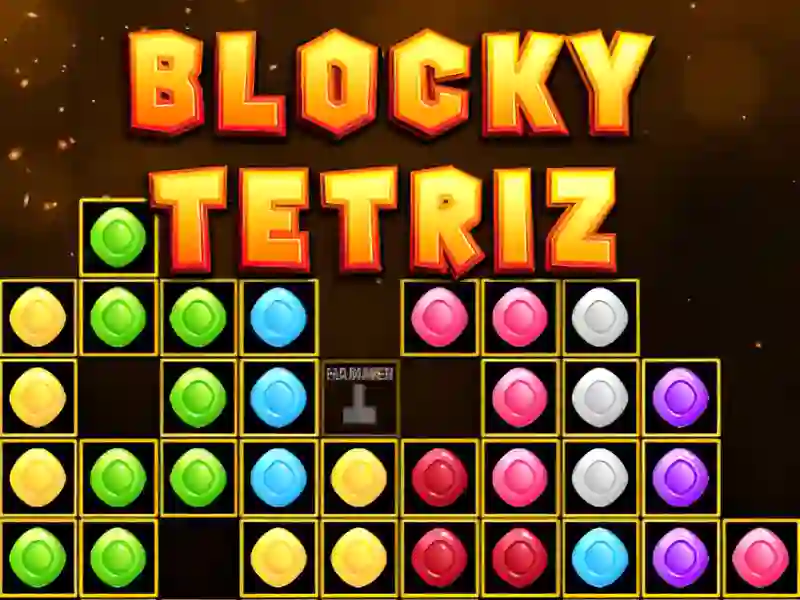 Игра Blocky Tetriz онлајн