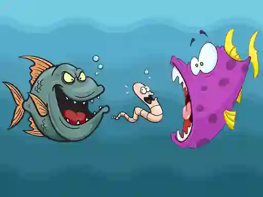 Игра Angry Fish Coloring онлајн