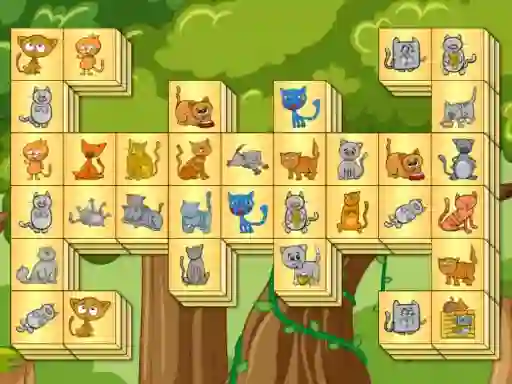 Игра Cats mahjong онлајн