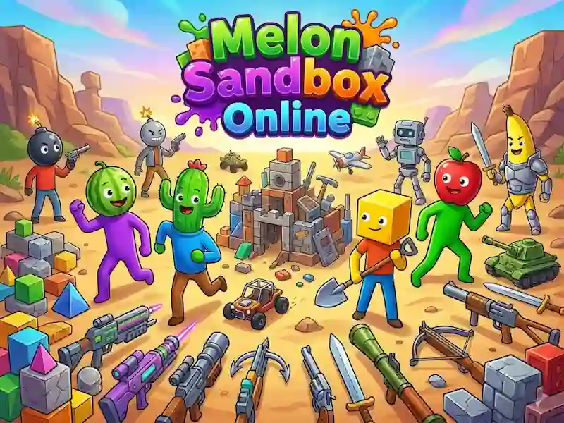 Игра Melon Sandbox Online онлајн