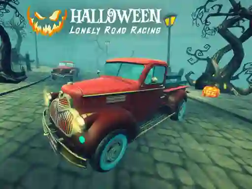 Игра Halloween Lonely Road Racing онлајн