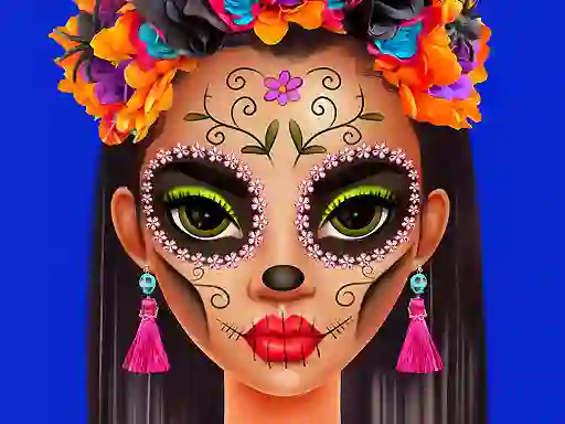 Игра Halloween Makeup Trends онлајн