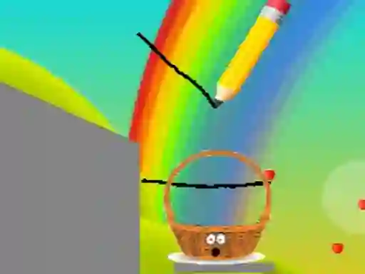 Игра Falling Apples Drawing онлајн