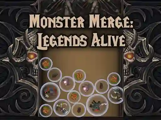 Игра Monster Merge Legends Alive онлајн