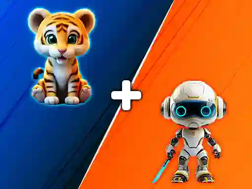 Игра Animals Mix Up AI Hybrid онлајн