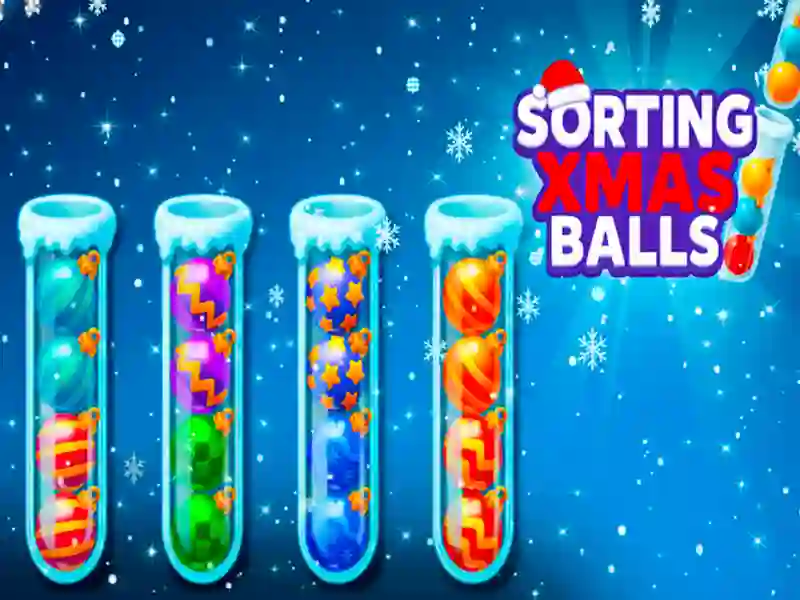 Игра Sorting Xmas Balls онлајн