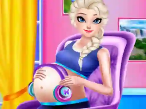 Игра Ice Princess Pregnant Caring онлајн