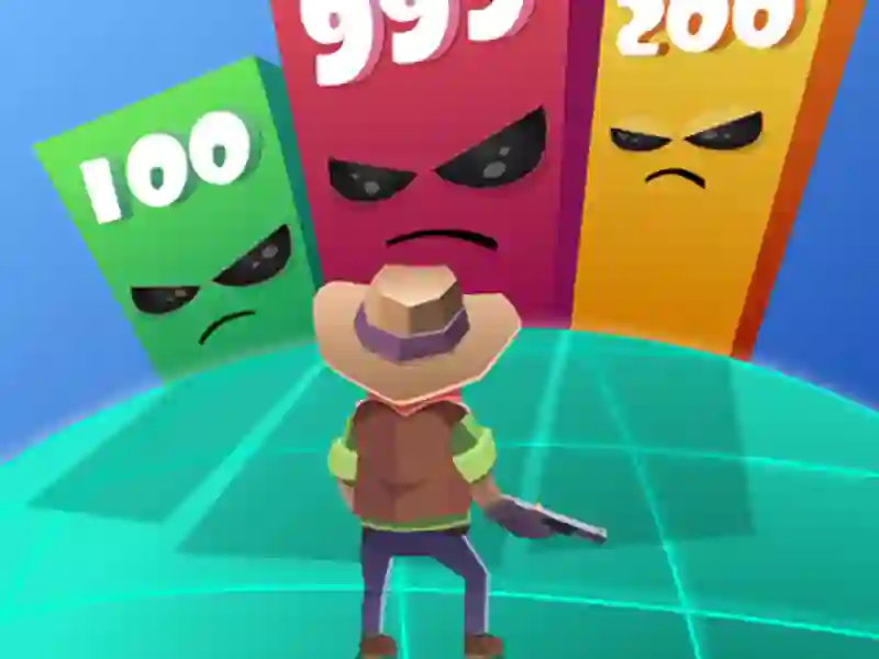 Игра Shoot Block Rush 3D онлајн