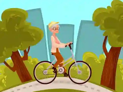 Игра Happy Bike Riding Jigsaw онлајн