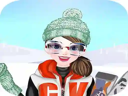 Игра Happy Ski Dressup онлајн