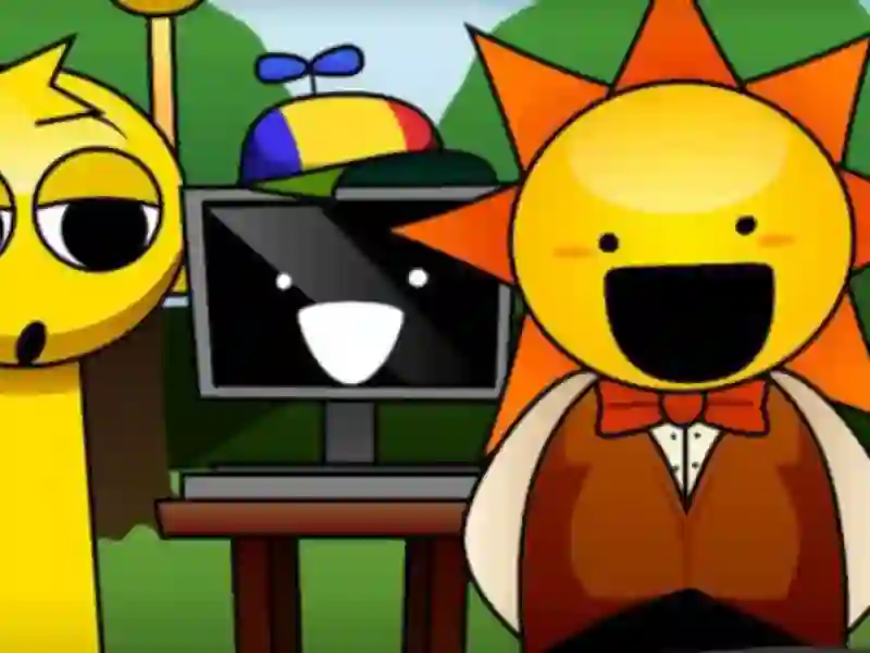 Игра Sprunki Strunklers онлајн