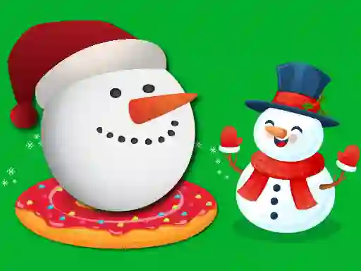 Игра Flappy Snowball Xmas онлајн