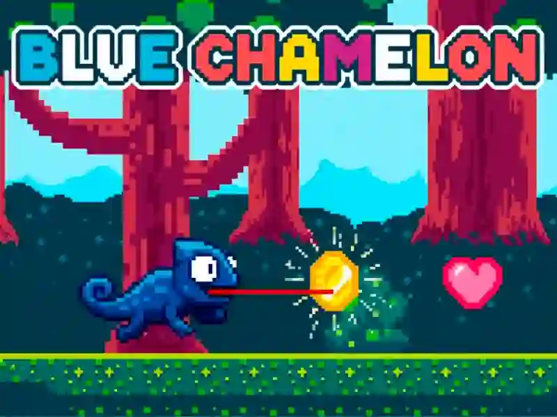 Игра Blue Chameleon онлајн