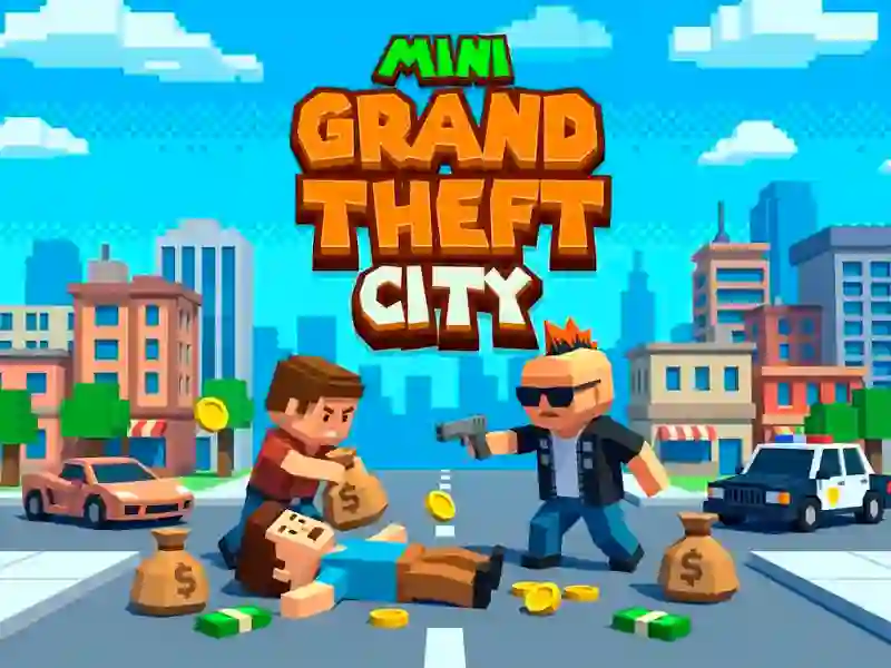 Игра Mini Grand Theft City онлајн