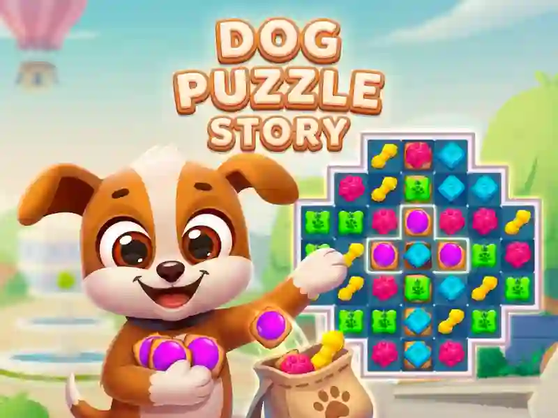 Игра Dog Puzzle Story онлајн