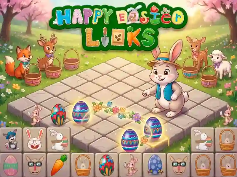 Игра Happy Easter Links онлајн