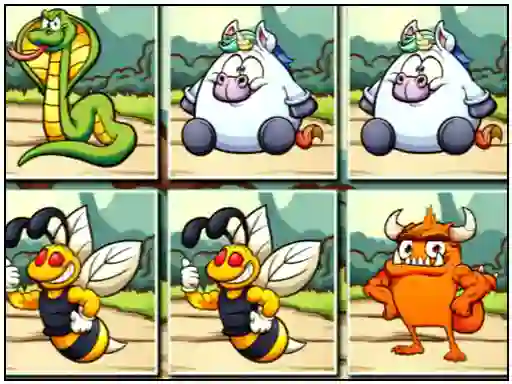 Игра Animals Memo Match онлајн