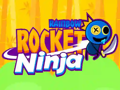 Игра Rainbow Rocket Ninja онлајн