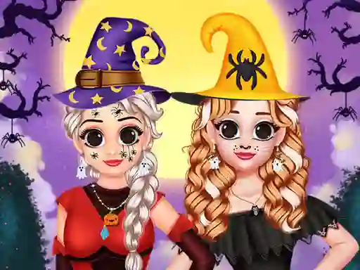 Игра BFFs Hello Halloween онлајн