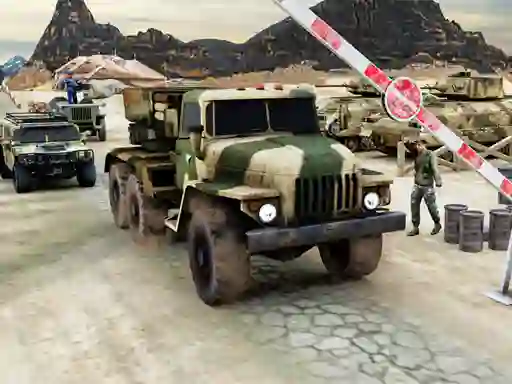 Игра Army Machine Transporter Truck онлајн